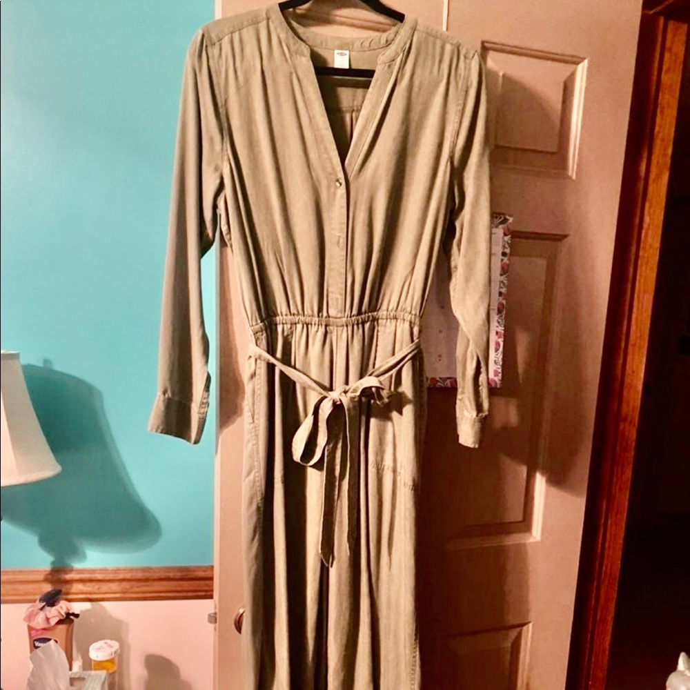 Old Navy Olive Romper